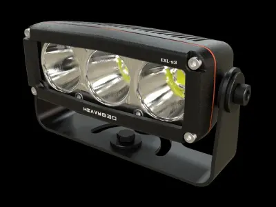 External LED worklight 1 Free 3D model
