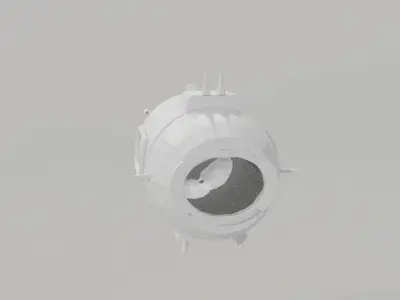 Roaring Dino Monster Truck 3D print model
