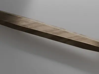 The Sword of Mithon Low-poly 3D model
