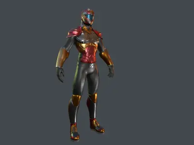sci fi suit 3D model purchase