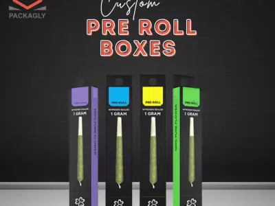 Custom Pre Roll Packaging 3D model