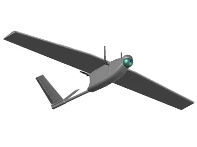 BAYRAKTAR UAV MINI 3D print model