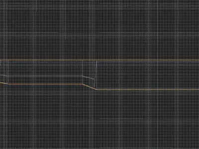 Meat Knife Low-Poly 3D model