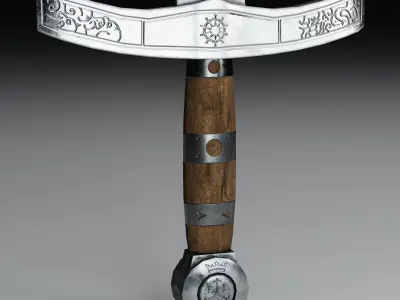 Medieval Sword Pack-GameReady Low-poly 3D model