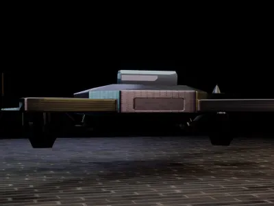future drone  3D model
