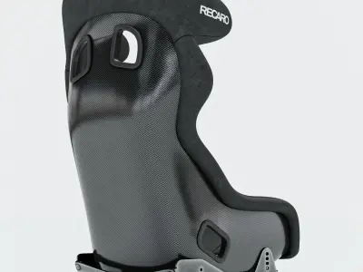  High Quality Recaro Pro Racer SPG Bucket Seat  3D model