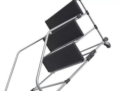industrial Multifunctional Ladder 3D model