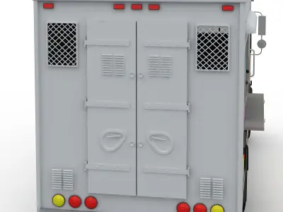 Ice Cream Truck 3D model