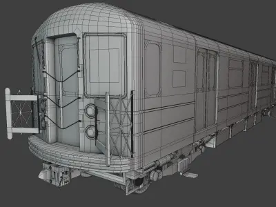 R62 KAWASAKI NYC Subway 3D model