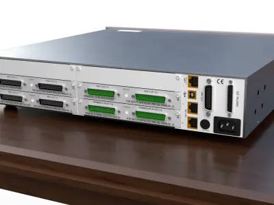 Keithley Electrical test and measurement equipment Low-poly 3D model