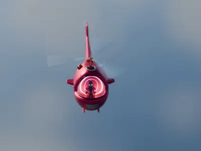 Toy Helicopter  3D model