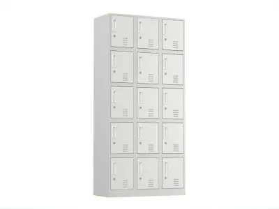 Locker Cabinet Low-poly 3D model purchase