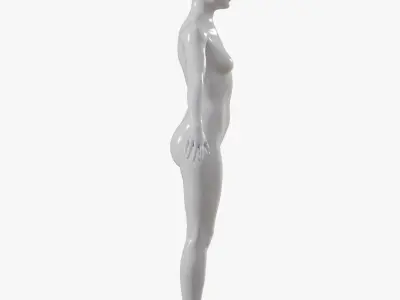  Female mannequin pose 1 PBR 
