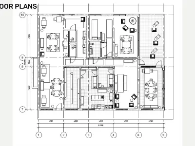 Restaurant - Revit 3D model