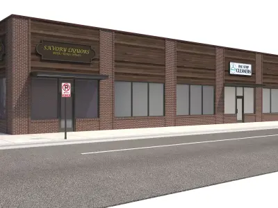 Retail-068 Retail Store 3D model