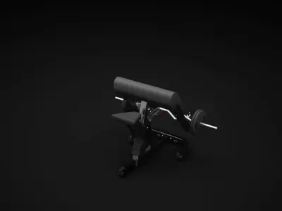 Scott Bench 3D model