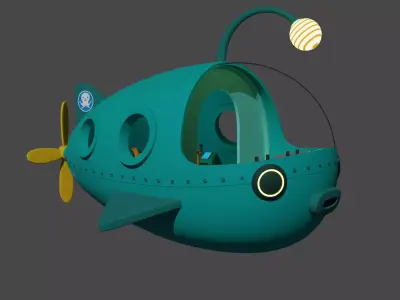 Gup - A Octonauts Free 3D model