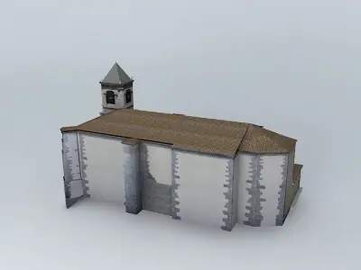 Orendain Church Free 3D model