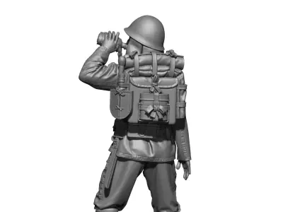 Japan soldier ww2 5 3D print model