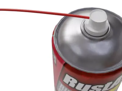 Rust Remover Spray 3D model