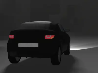 Range Rover Evoque Convertible Free 3D model