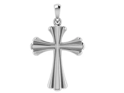 CROSS PENDANT CR174 3D print model
