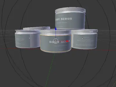Jar  Container 3D model
