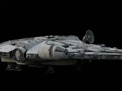 Millenium Falcon 3D model