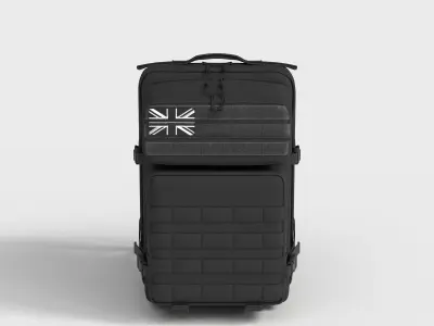 TACTICAL MILITARY BACKPACK 3D model