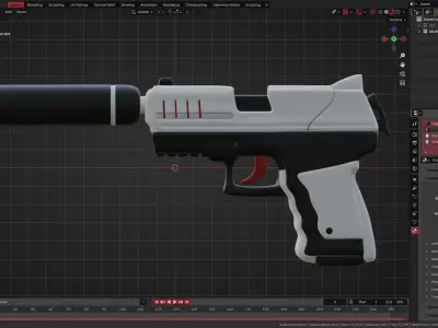 Kayoko Weapon 3D model