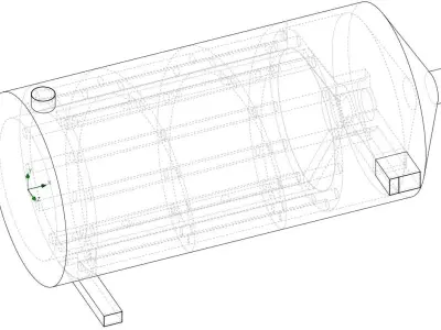 Pyrolysis boiler   3D model