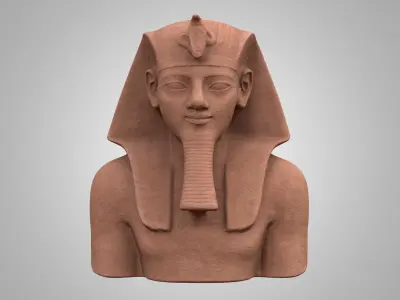  Amenhotep Sandstone Bust 