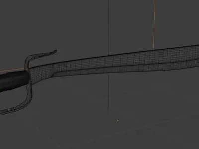 Visayan Tenegre Sword 3D model