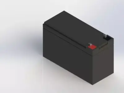 Battery Free 3D model