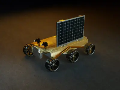 Chandrayaan 3 Rover - Pragyan  3D model