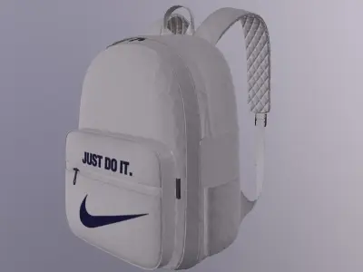 NIKE RETRO BACKPACK PBR Low-poly 3D model