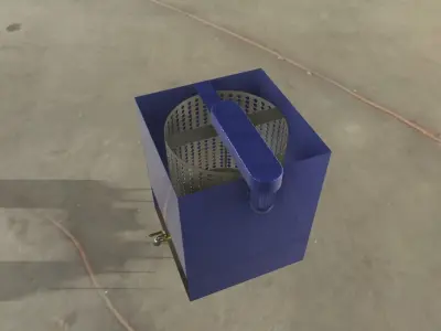 dryer machine 3D model