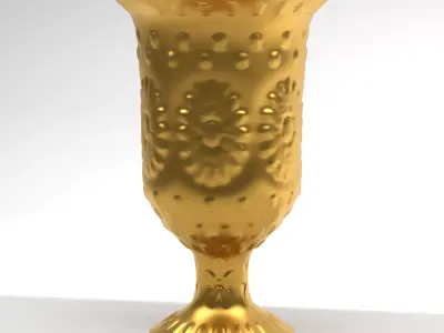 antique cup 3D model