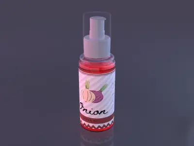 3d Product Cosmetic - Sanitizer Spray  3D model
