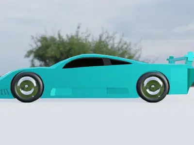 Race Car  Free 3D model