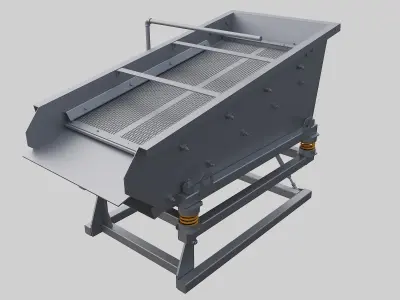 Vibrating screen 3D model purchase