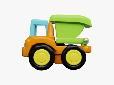 Kids Toys - Dump Truck 3D model