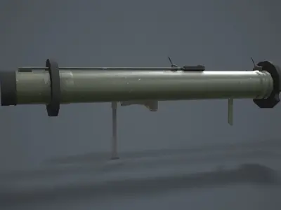 RPG-28 Klyukva Low-poly 3D model