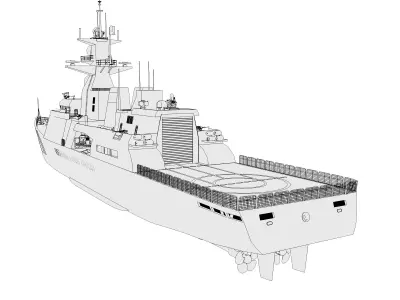 VCG 8025 Vietnam Coast Guard 8025 3D model