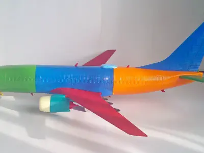 181211 Model kit Boeing 737-700 no Winglet Down 3D print model