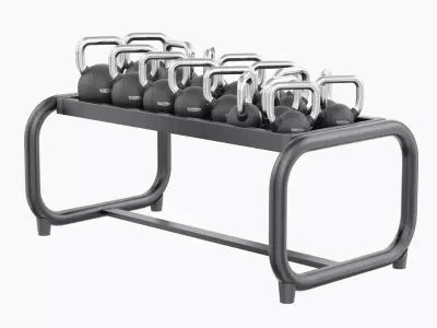 Technogym Kettlebell Storage 3D model