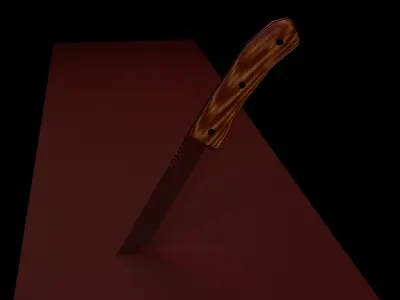 Simple knife Free 3D model