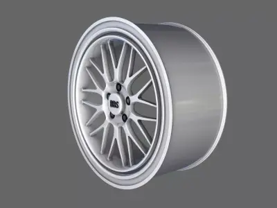 Wheel BBS 3D model