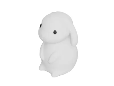 Cute Bunny 3D model
