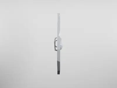 Viking Shield Stylized Low-poly 3D model